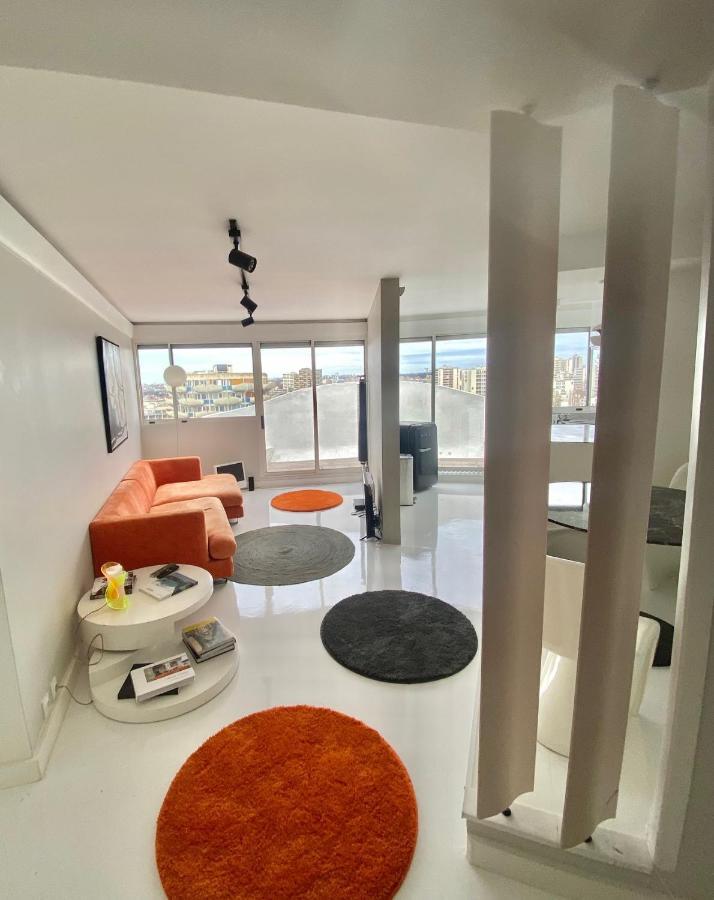 14Eme Et Der Etage "Arty" Avec 2 Chambres Et Vue Panoramique ! Créteil Esterno foto