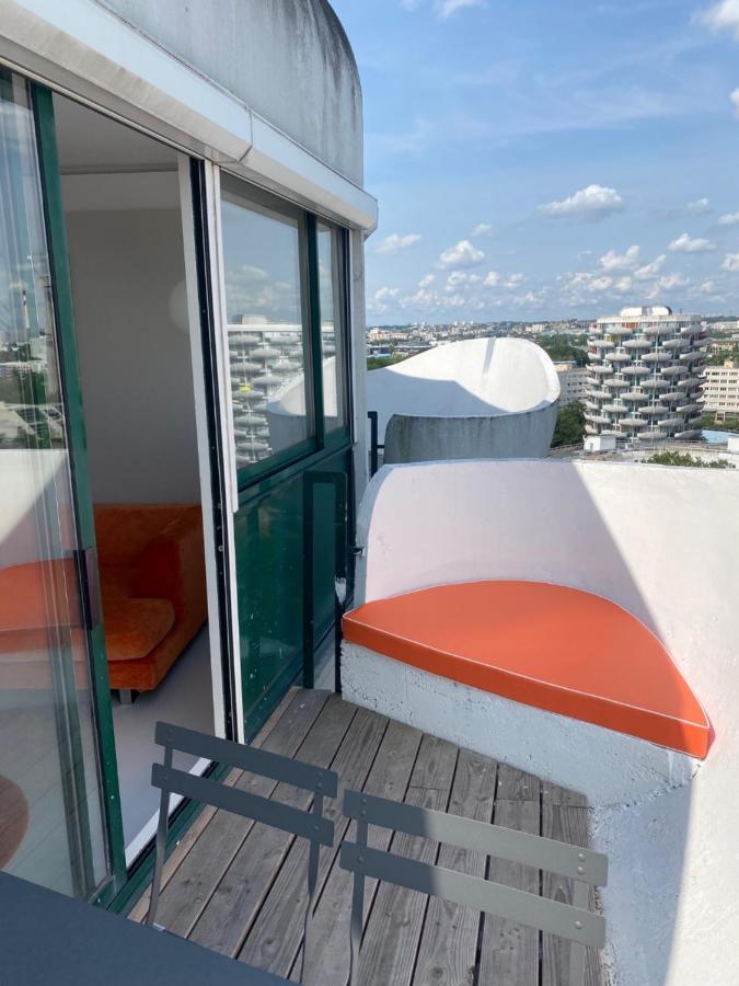 14Eme Et Der Etage "Arty" Avec 2 Chambres Et Vue Panoramique ! Créteil Esterno foto