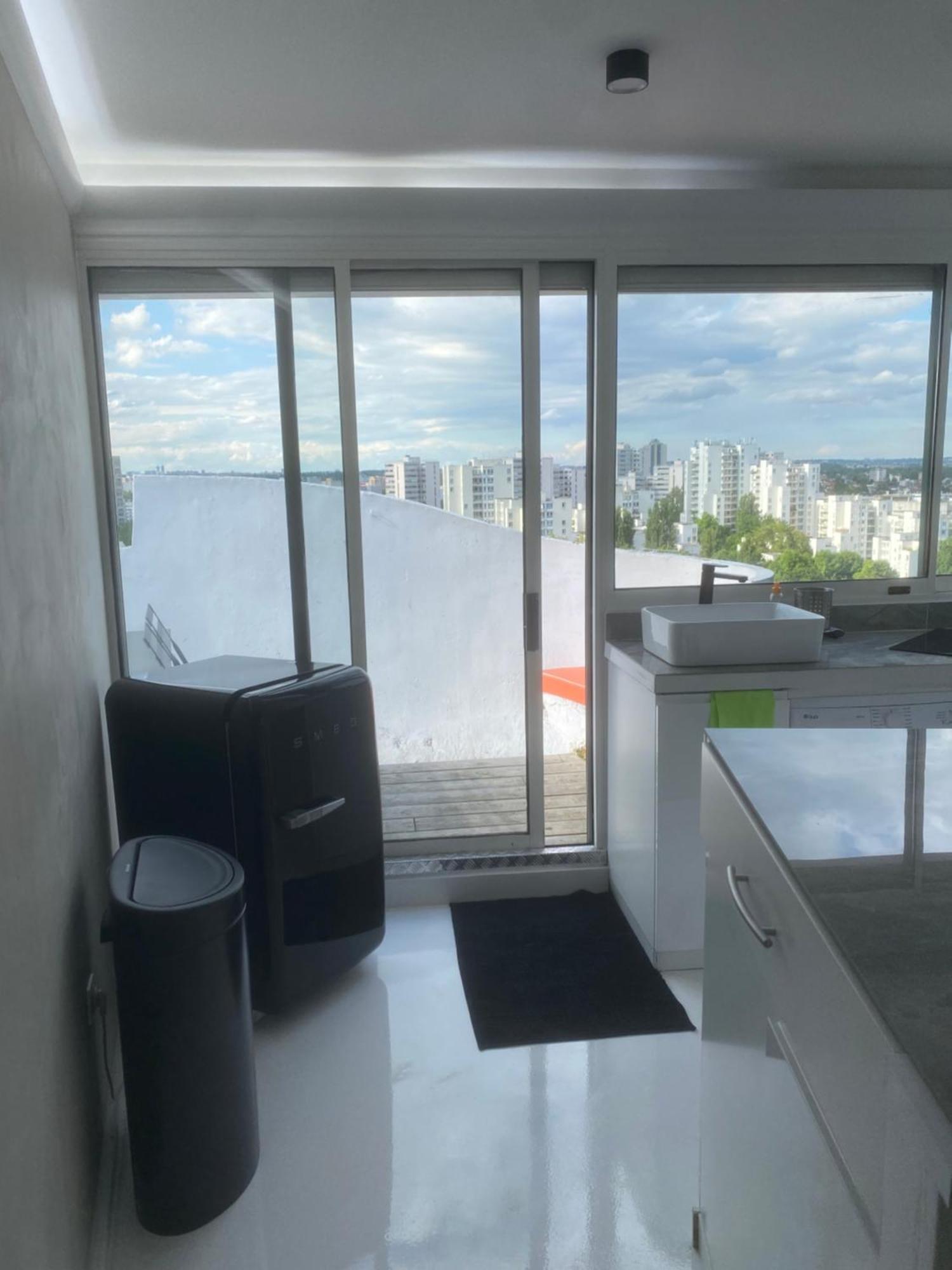14Eme Et Der Etage "Arty" Avec 2 Chambres Et Vue Panoramique ! Créteil Esterno foto